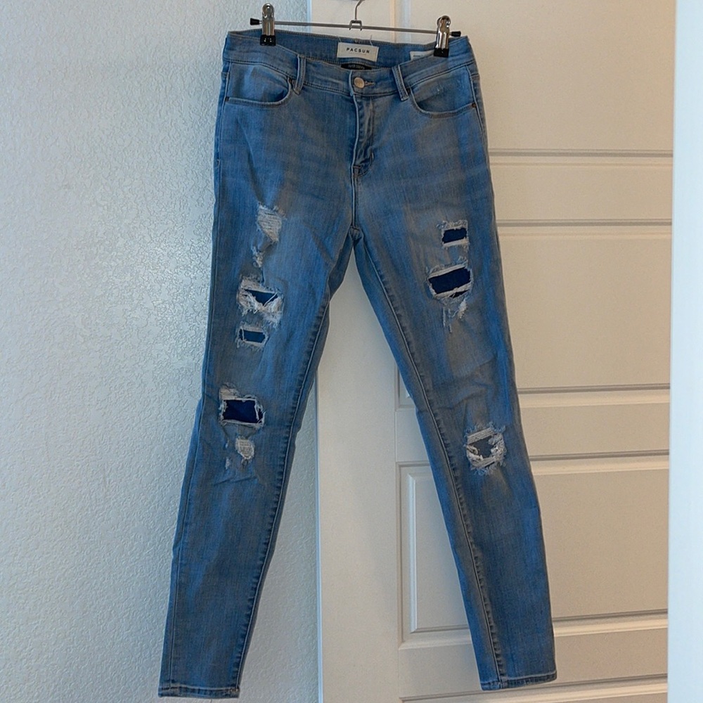 Pac Sun Ripped Jeans - Picture 3 of 10